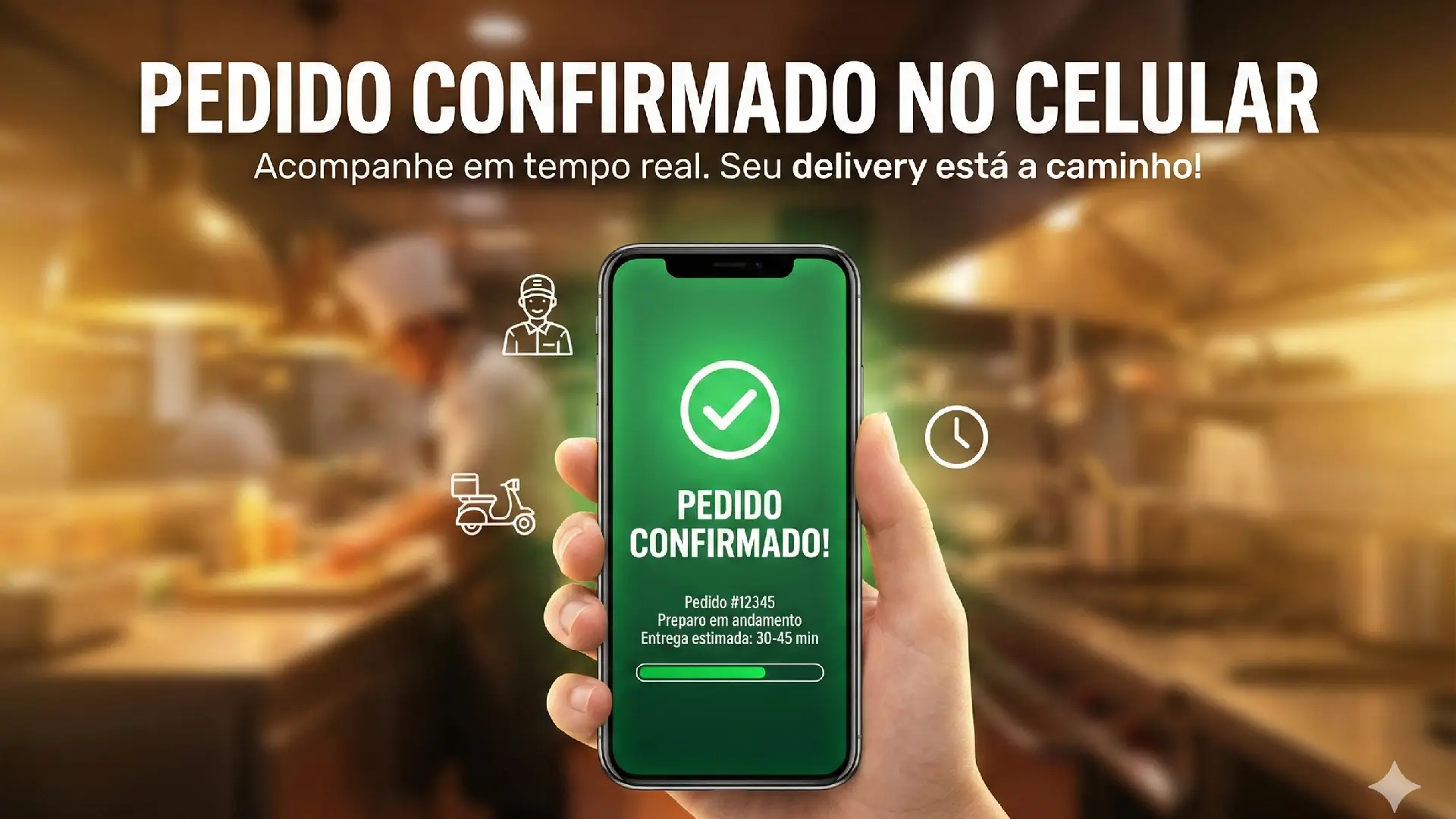 Pedido Confirmado no Celular